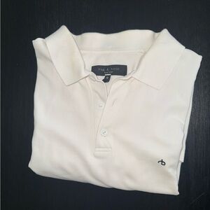 Rag & bone Men's Classic White Polo